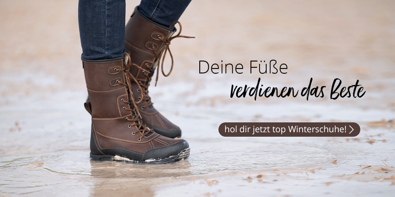 Deine Füße verdienen das Beste. Hol dir jetzt top Winterschuhe!