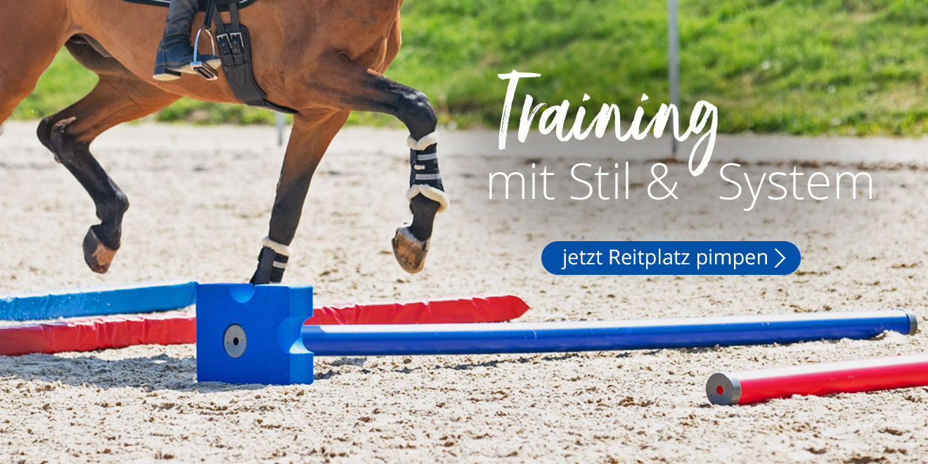 Training mit Stil & System. Jetzt Reitplatz pimpen