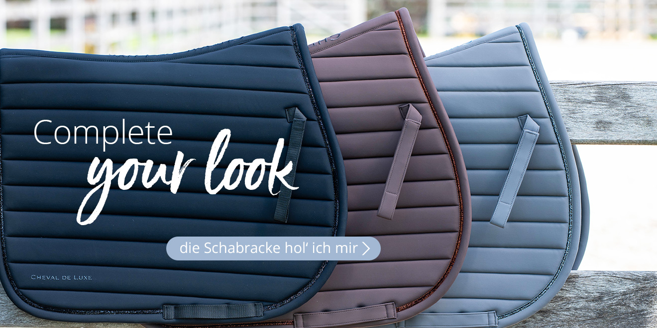 Complete your look. Die Schabracken hol' ich mir