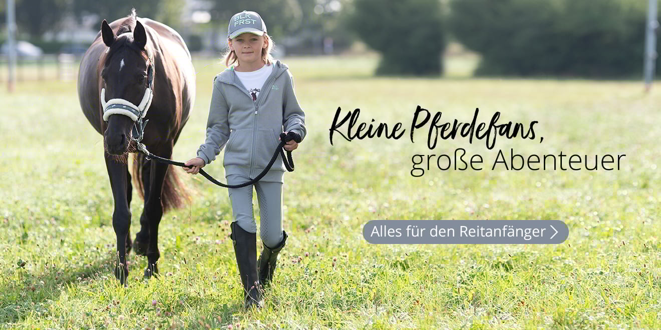 Kleine Pferdefans, große Abenteuer. Alles für den Reitanfänger