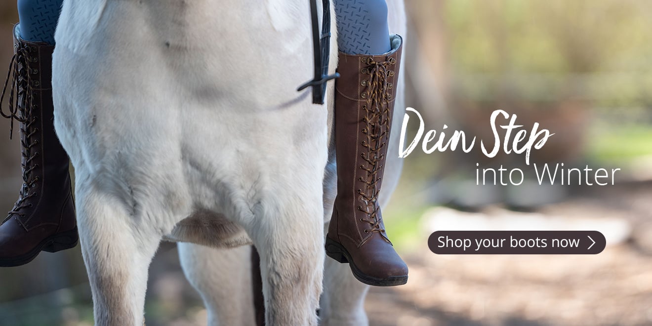 Dein Step into Winter. Shop your boots now