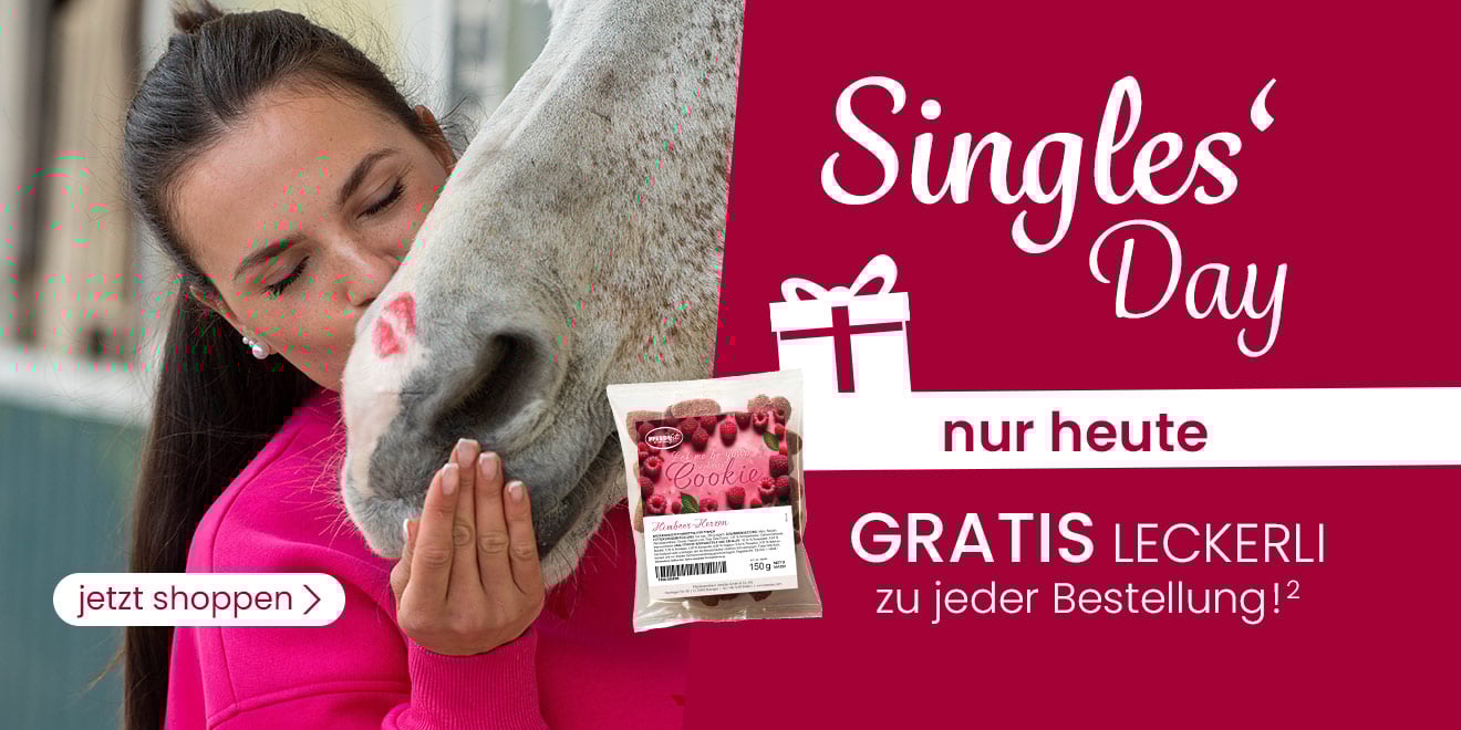 Singles Day. Nur heute Gratis Leckerli zu jeder Bestellung!²