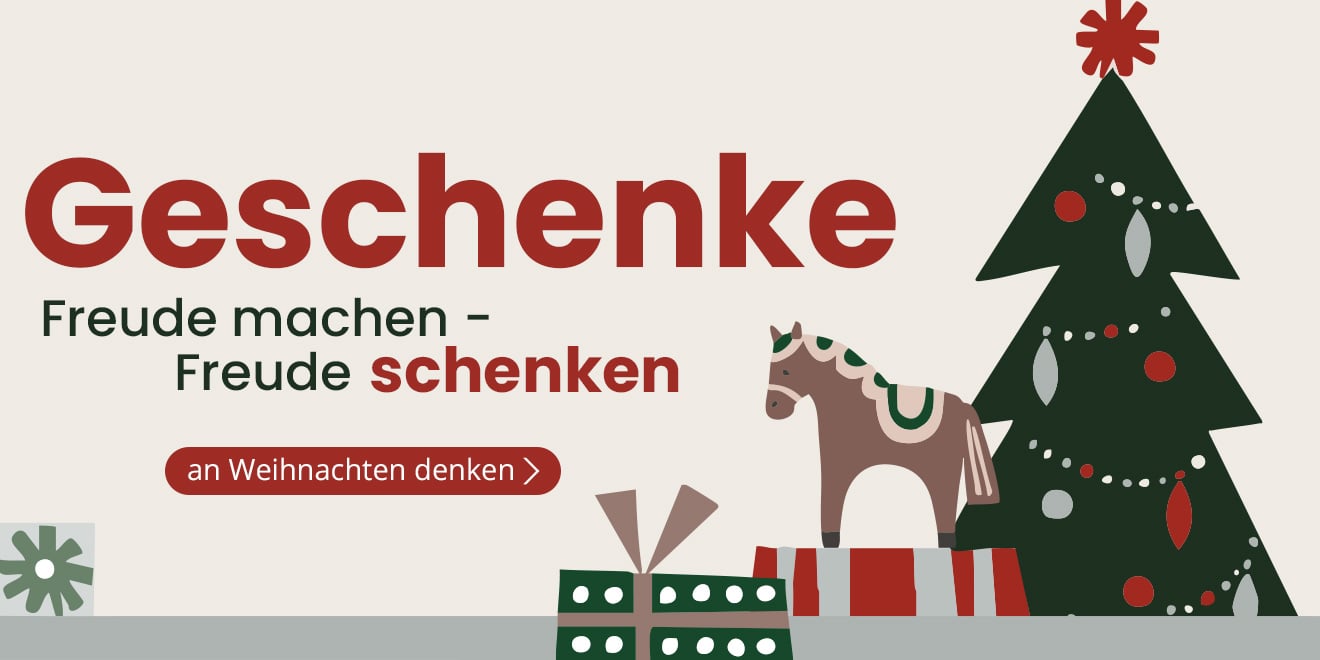 Geschenke. Freude machen - Freude schenken. An Weihnachten denken