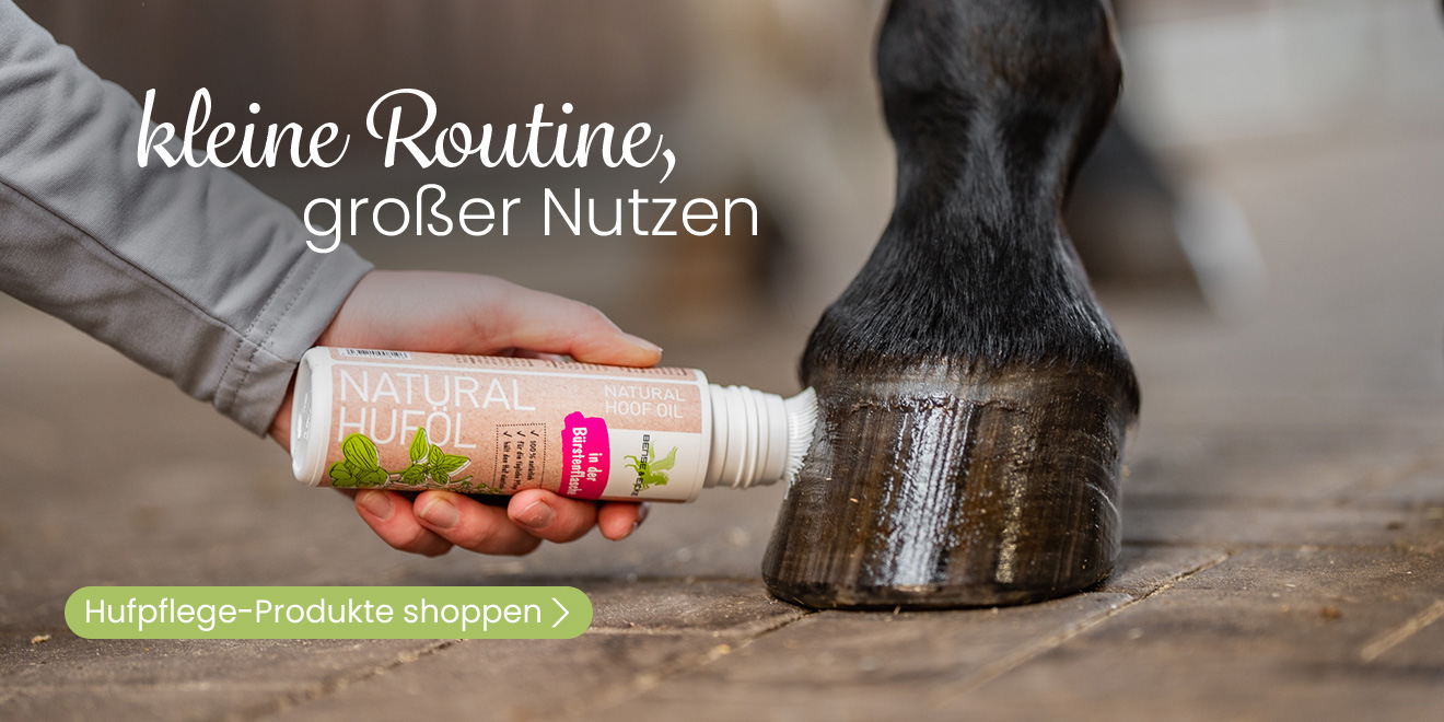 Kleine Routine, großer Nutzen. Hufpflege-Produkte shoppen