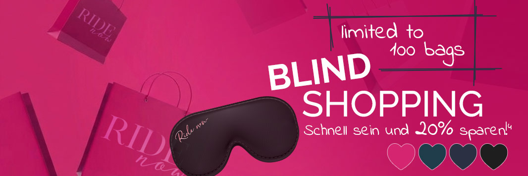 Blind Shopping RIDE now – limitiert auf 100 bags!