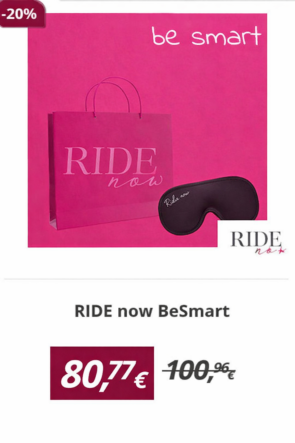 RIDE now Set BeSmart