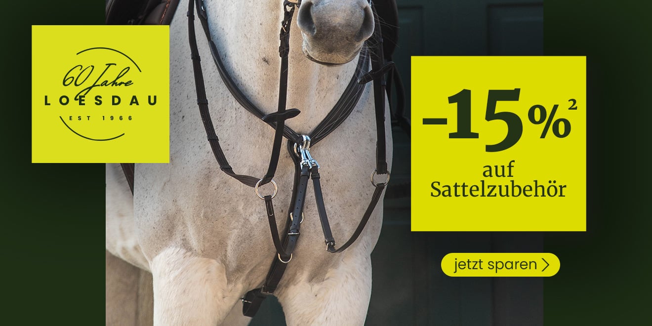 60 Jahre Loesdau -15%² auf Sattelzubehör. Jetzt sparen