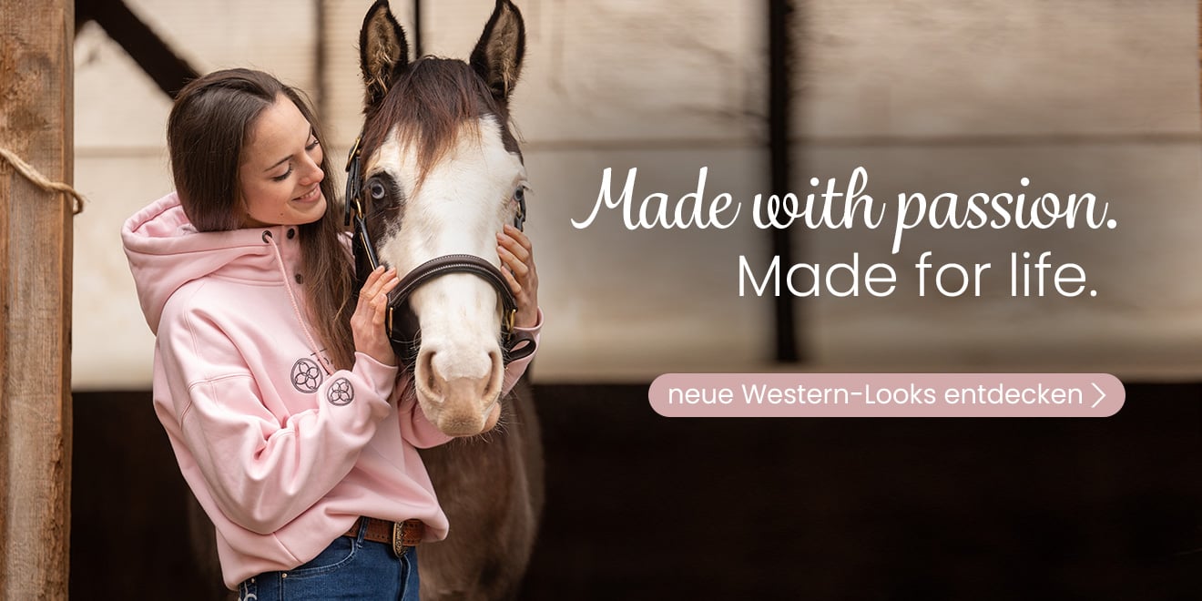 Made with passion. Made for life. Neue Western-Looks entdecken.