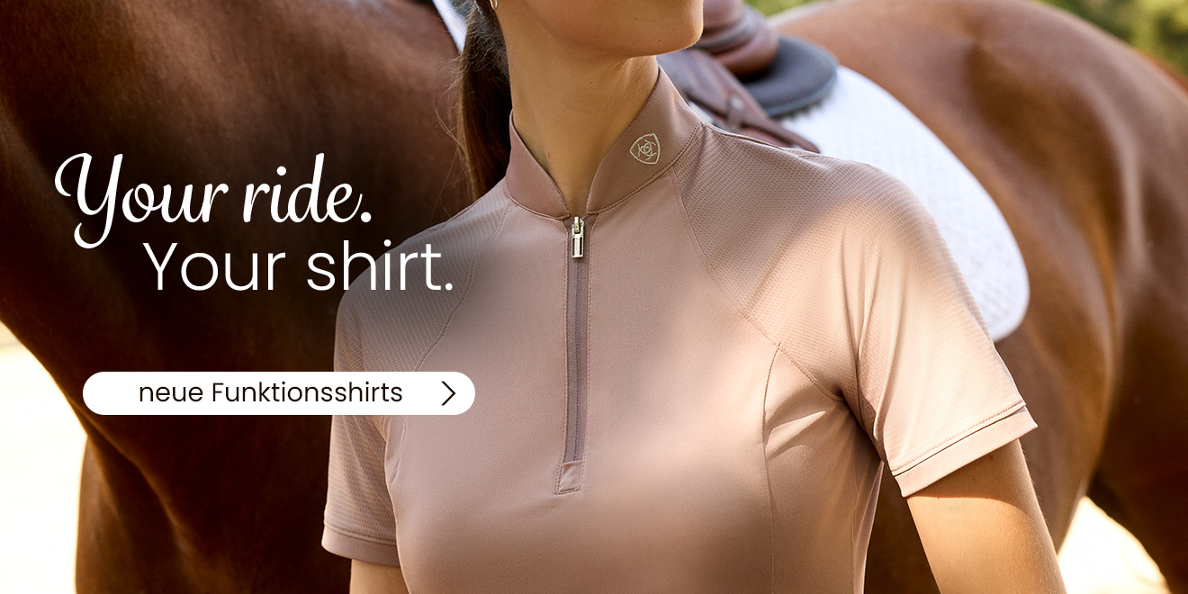 Your ride, your shirt. Neue Funktionsshirts