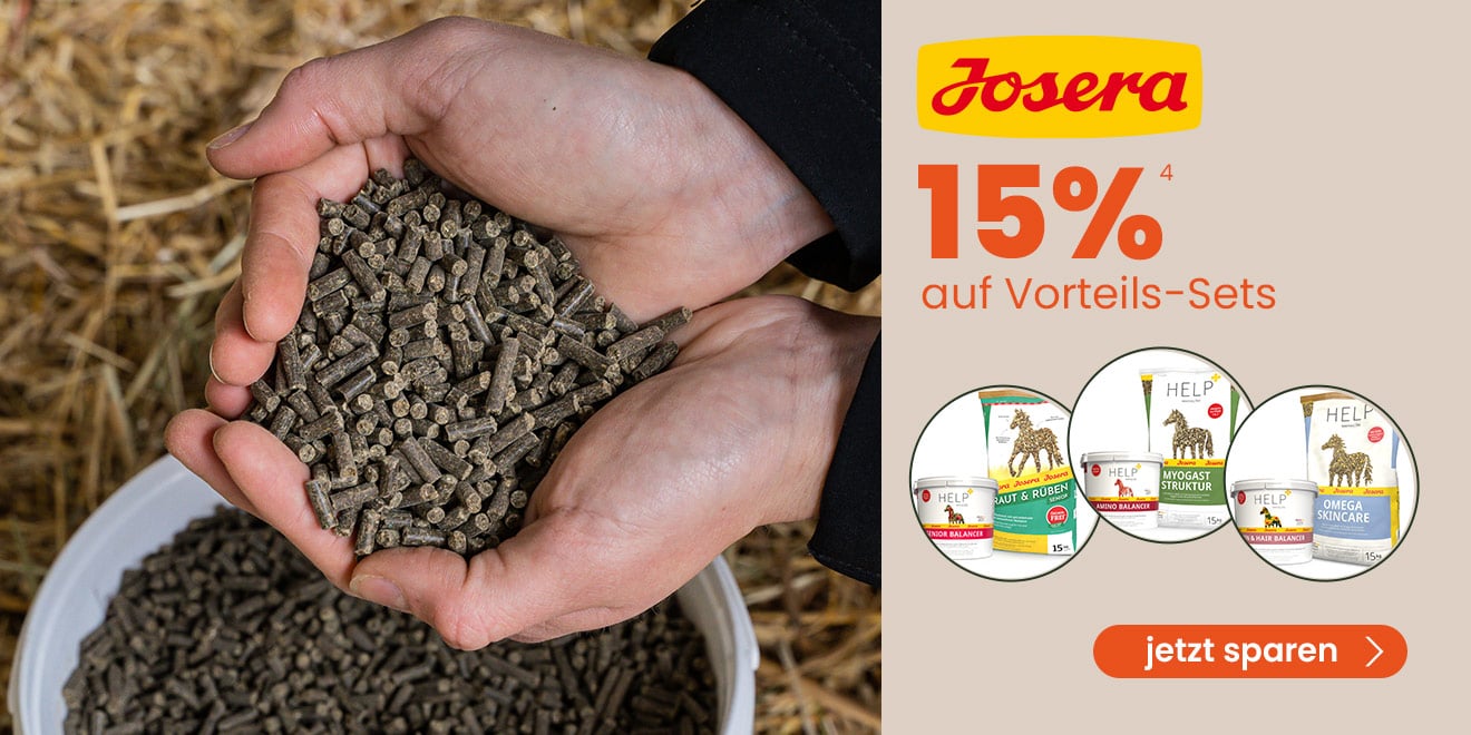 Josera 15 %⁴ auf Vorteils-Sets. Jetzt sparen