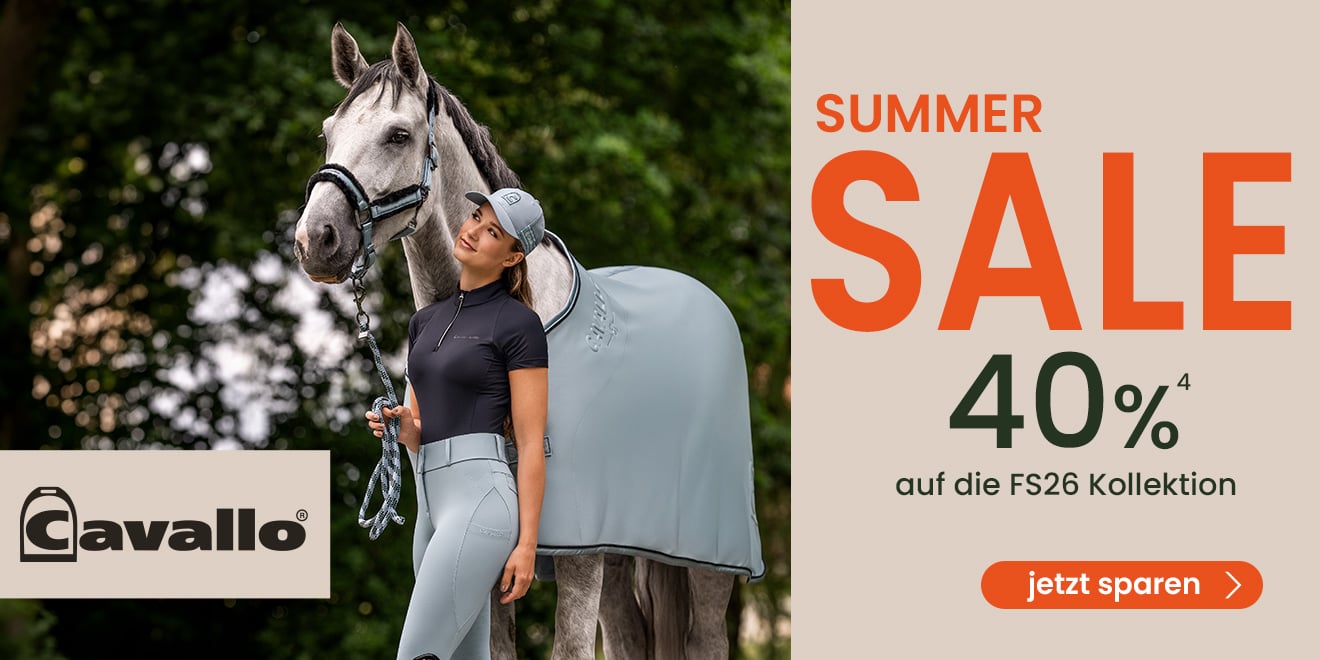 Cavallo Summer SALE 40 %⁴ auf die FS2026 Kollektion. Jetzt sparen