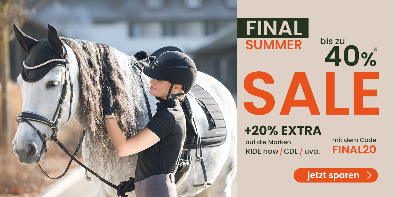 Final Summer SALE bis zu 40 %⁴ + 20 % Extra auf viele Marken mit dem Code: FINAL20. Jetzt sparen.
