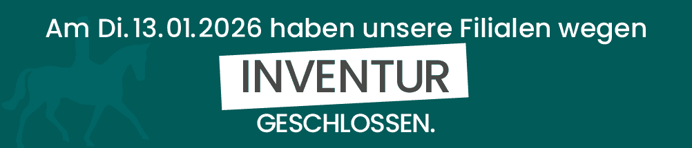 Am Di. 13.01.26 haben unsere Filialen wegen Inventur geschlossen.