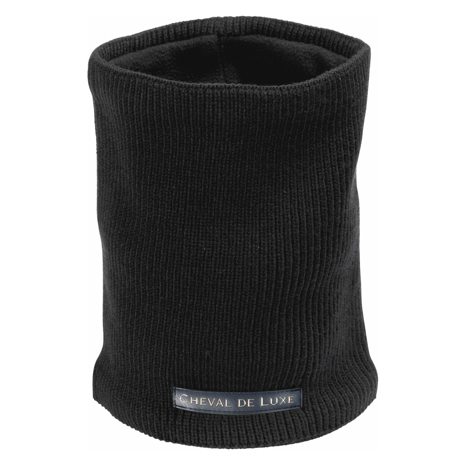 Cheval de Luxe Neckwarmer mit Logopatch &ndash; Ansicht 1