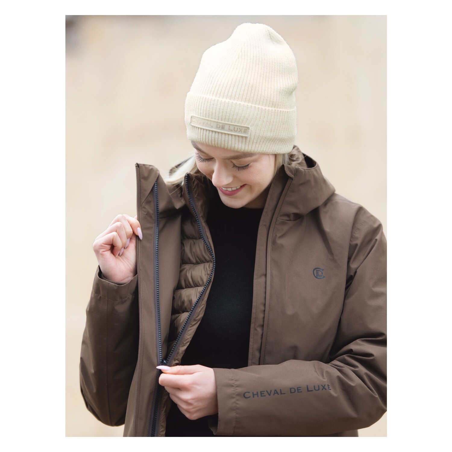 Cheval de Luxe Strickmütze – Ansicht 3