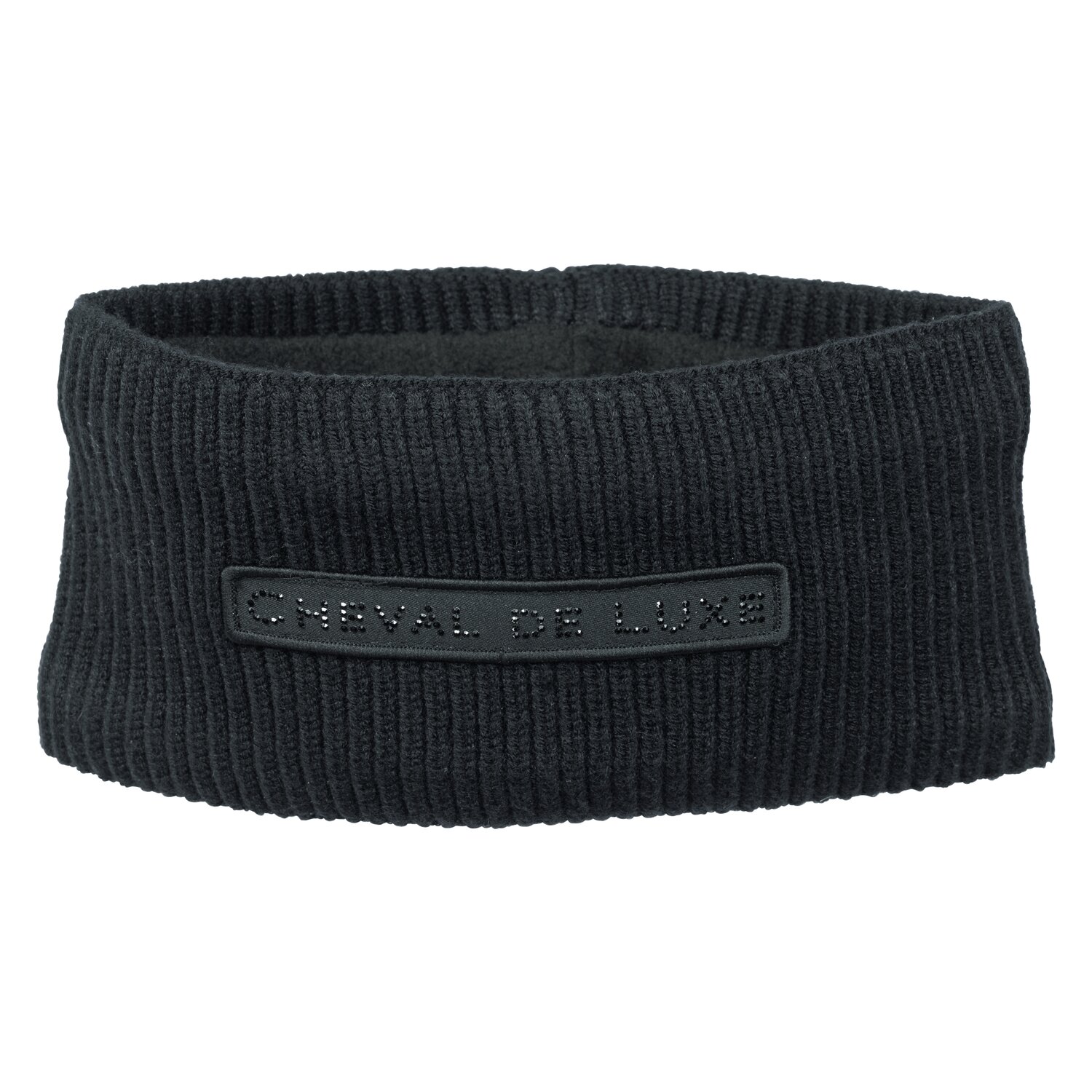 Cheval de Luxe Stirnband mit Glitzerpatch Schriftzug – Ansicht 1