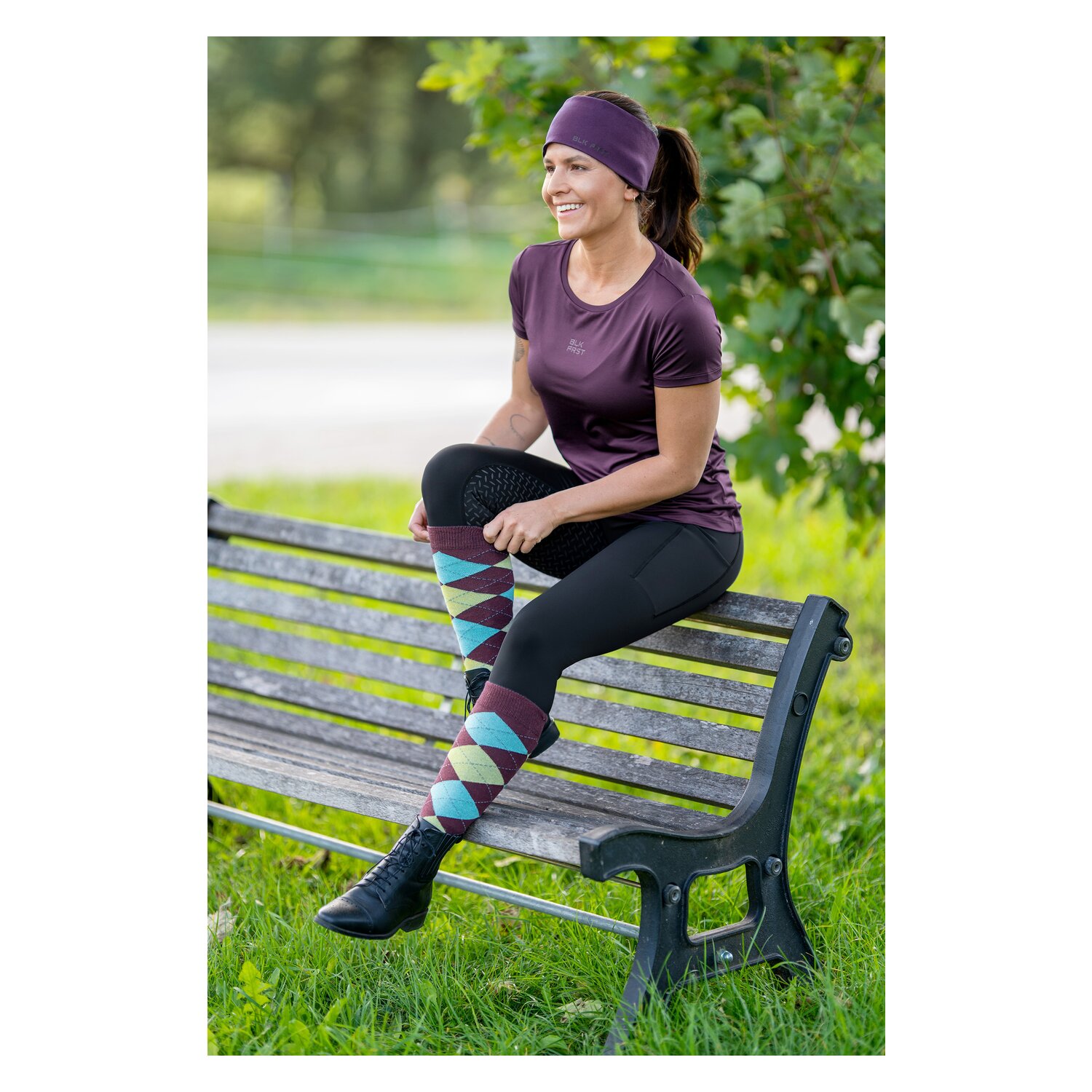 black forest Stirnband mit Logoprint – Ansicht 2