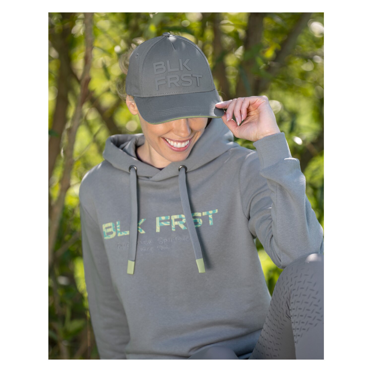 black forest Basecap mit Rubberprint – Ansicht 4