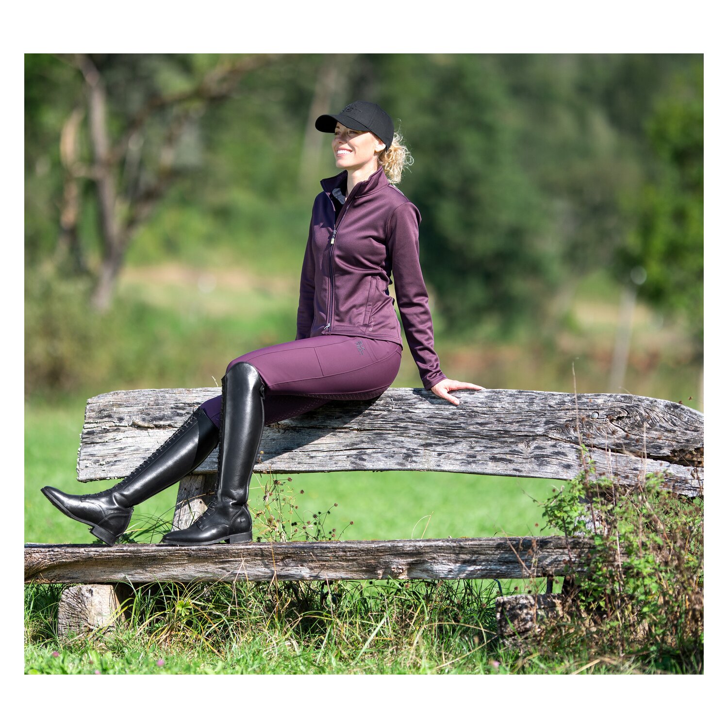 black forest Basecap mit Rubberprint – Ansicht 4