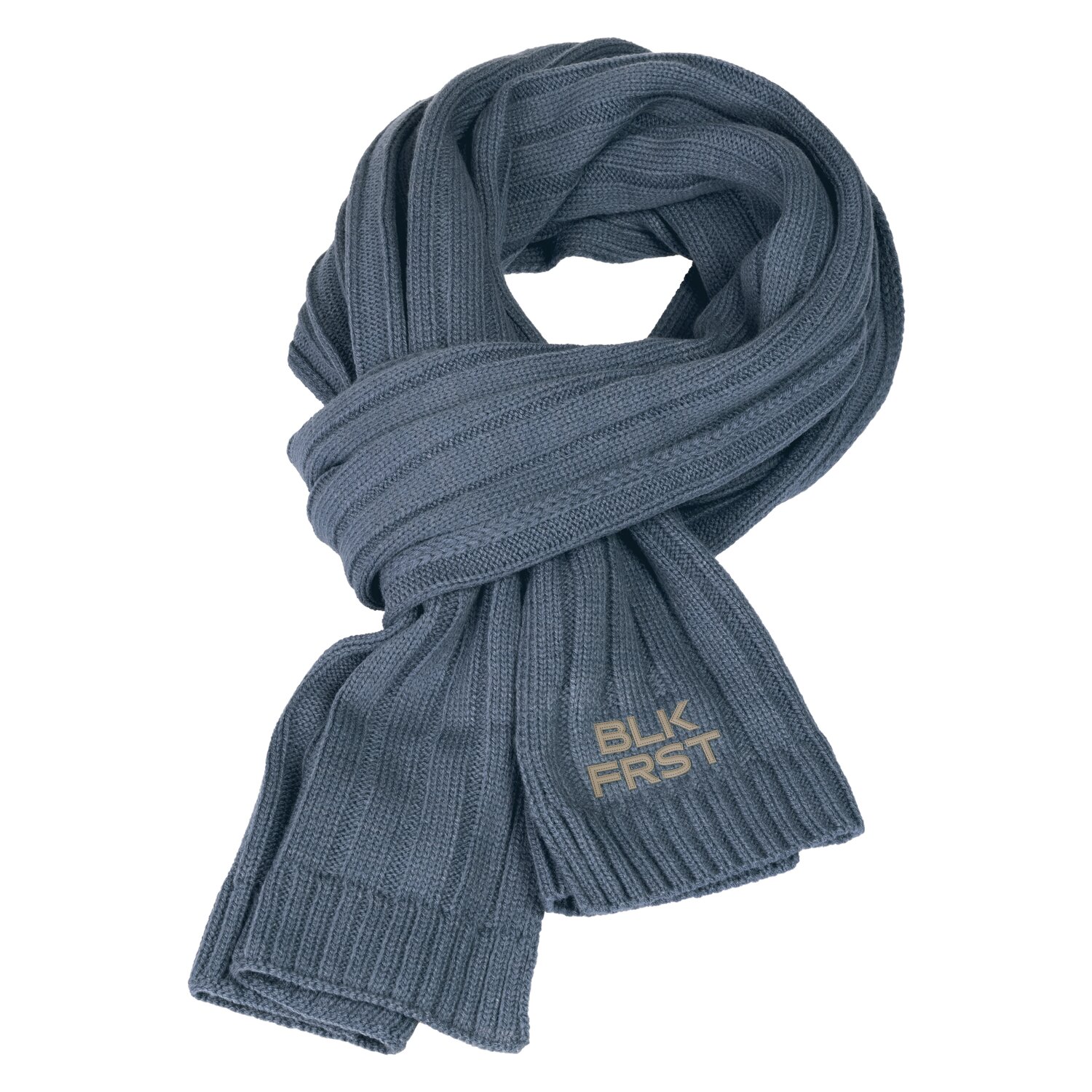 black forest Strickschal mit Logopatch – Ansicht 1