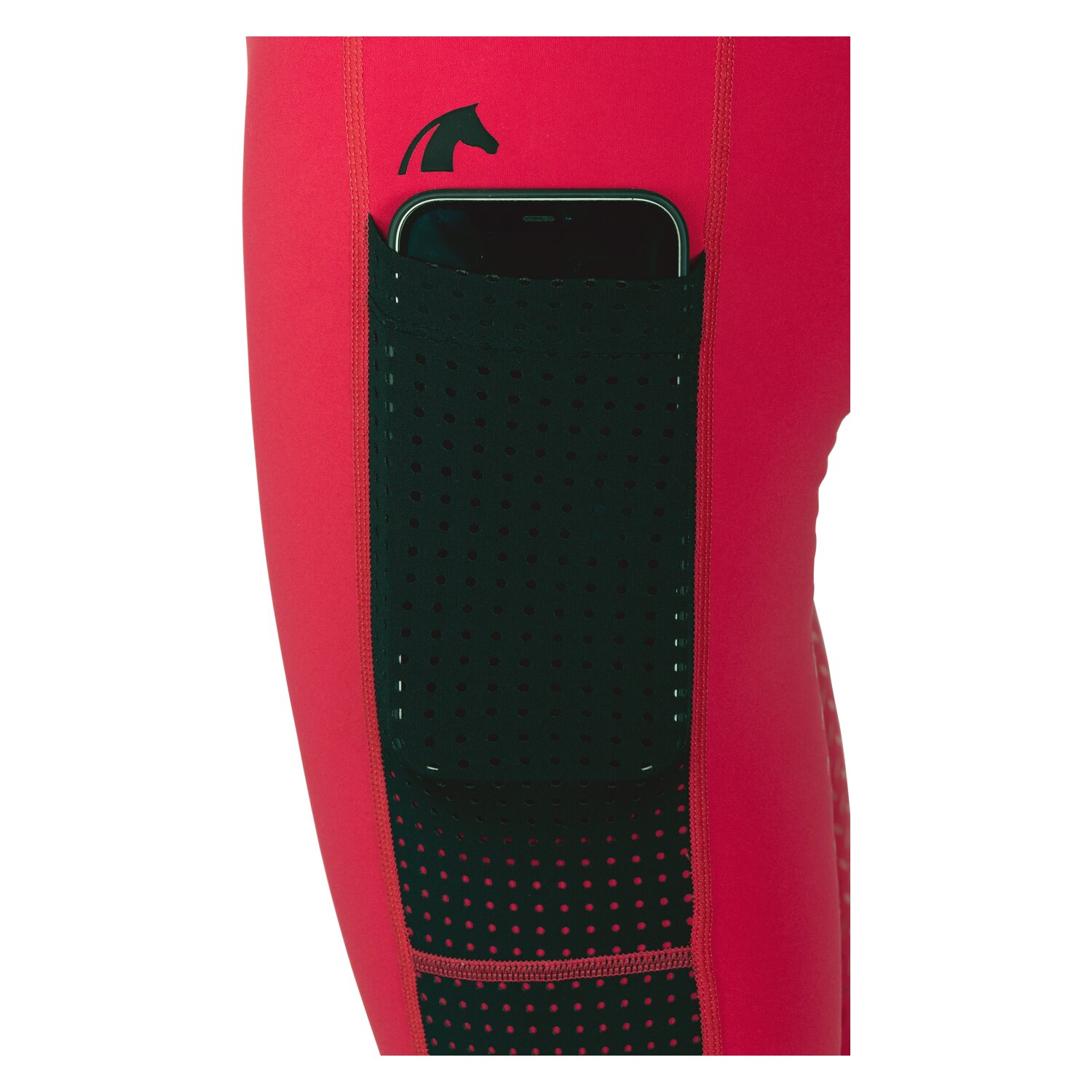 black forest Grip-Vollbesatz-Reitleggings mit Mesh – Ansicht 6