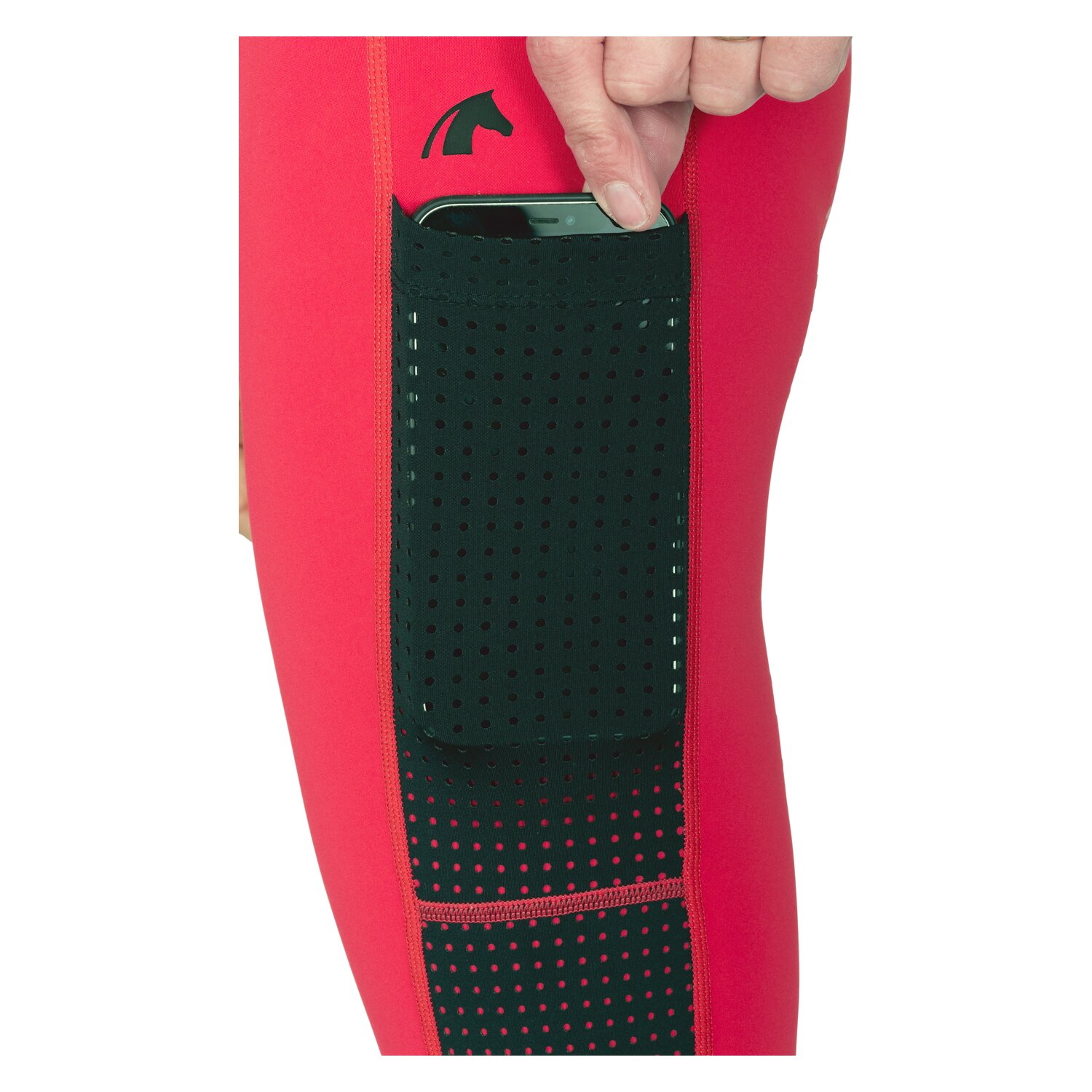 black forest Grip-Vollbesatz-Reitleggings mit Mesh – Ansicht 5