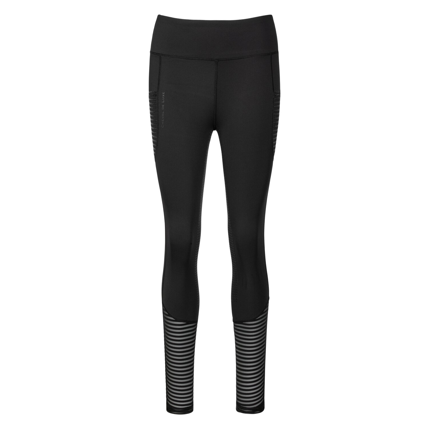 Cheval de Luxe Hochbund-Reitleggings mit Mesh – Ansicht 1