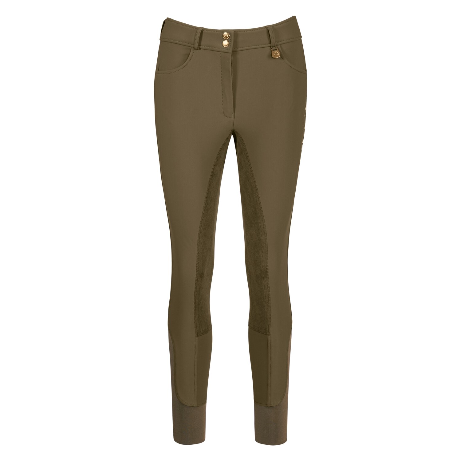 Cheval de Luxe Softshell-Reithose Highwaist dark olive 36