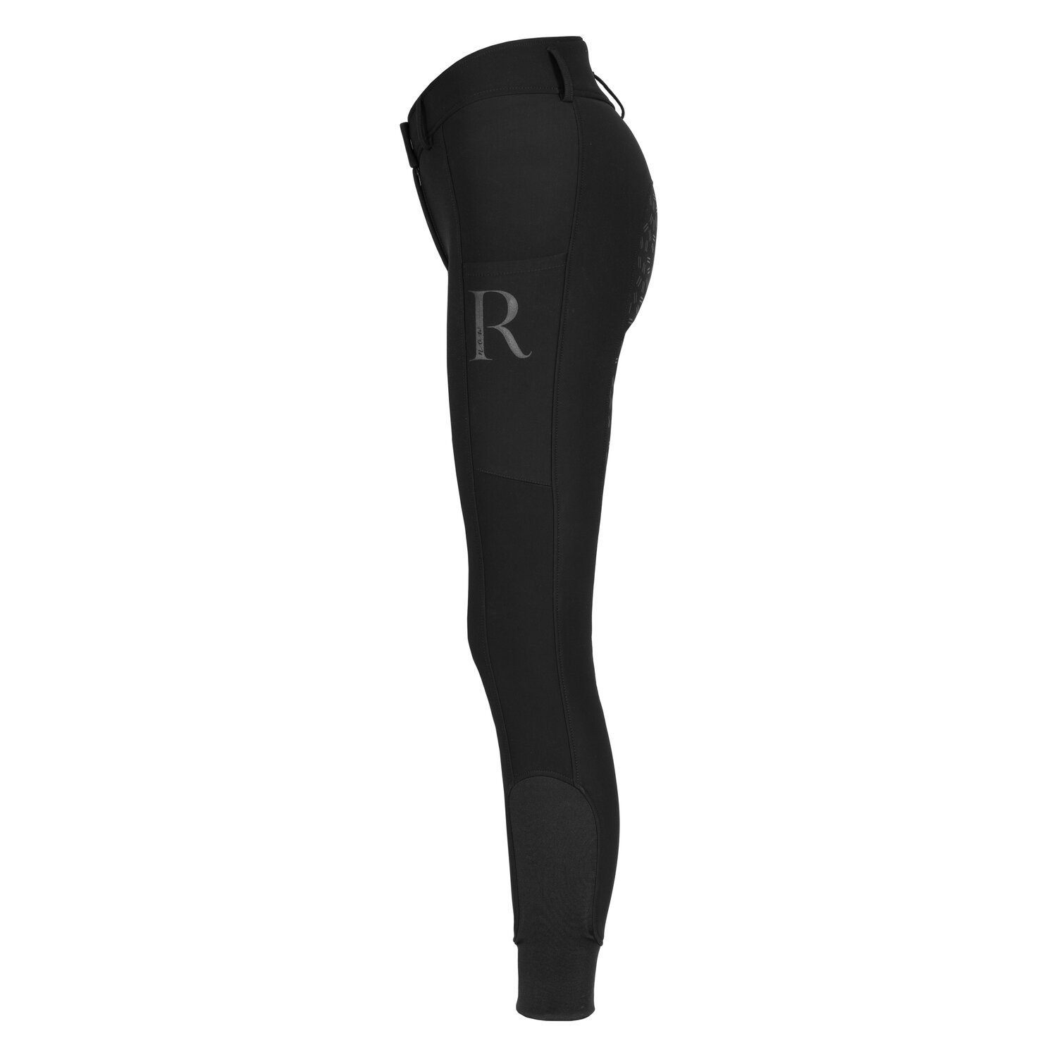 RIDE now Softshell Grip-Vollbesatz-Reithose – Ansicht 3