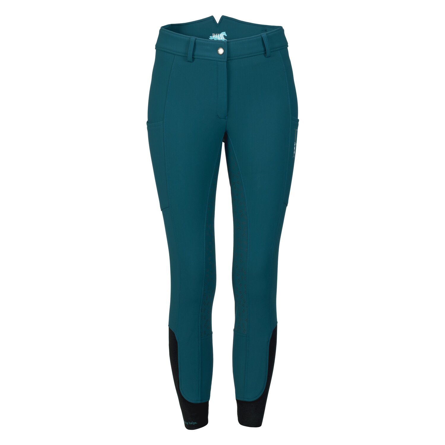 RIDE now Softshell Grip-Vollbesatz-Reithose – Ansicht 1