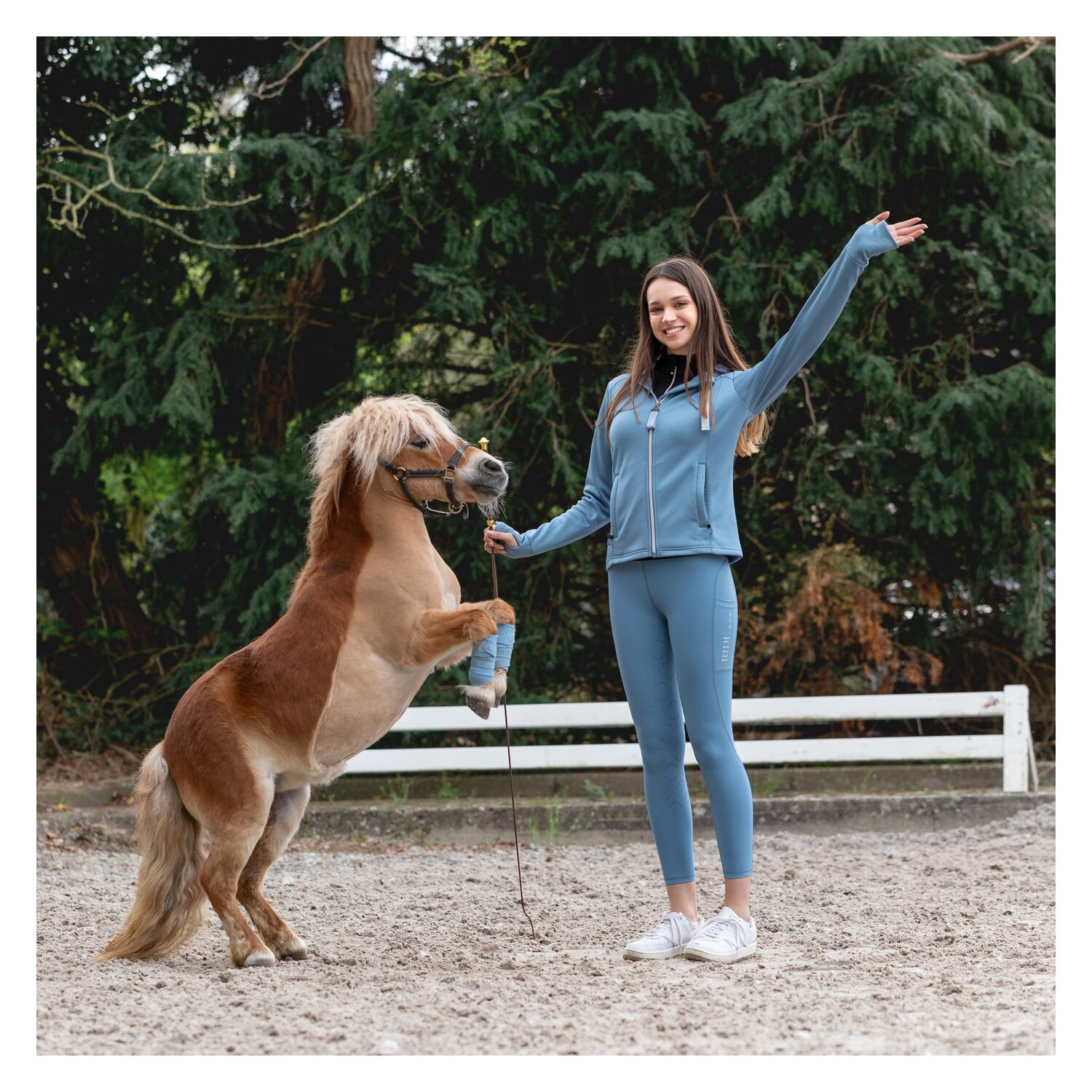 RIDE now Grip-Vollbesatz-Reitleggings – Ansicht 6