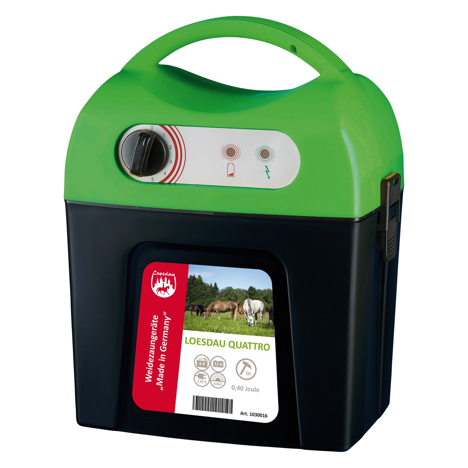 Loesdau Weidezaungerät Quattro – Ansicht 1