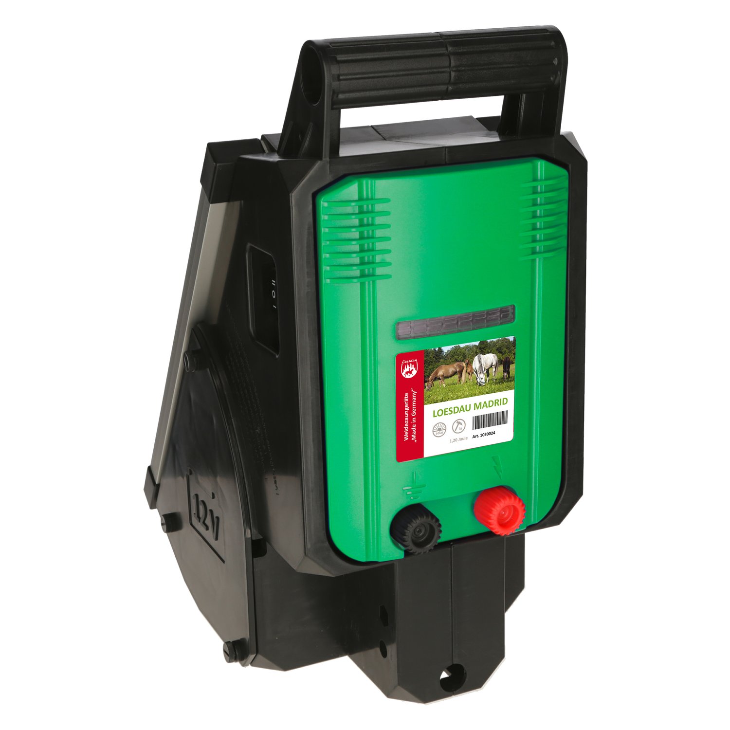 Loesdau Weidezaun-Kompakt-Solargerät Madrid – Ansicht 1
