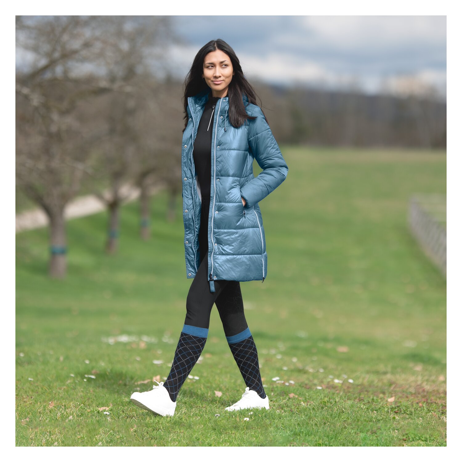 RIDE now Softshell Grip-Vollbesatz-Reithose – Ansicht 5