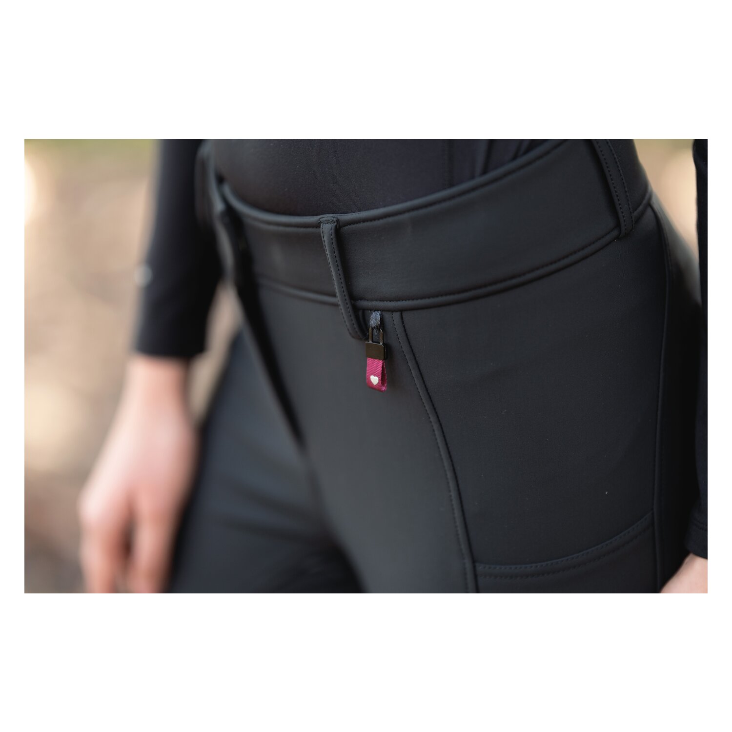 RIDE now Softshell Grip-Vollbesatz-Reithose – Ansicht 8