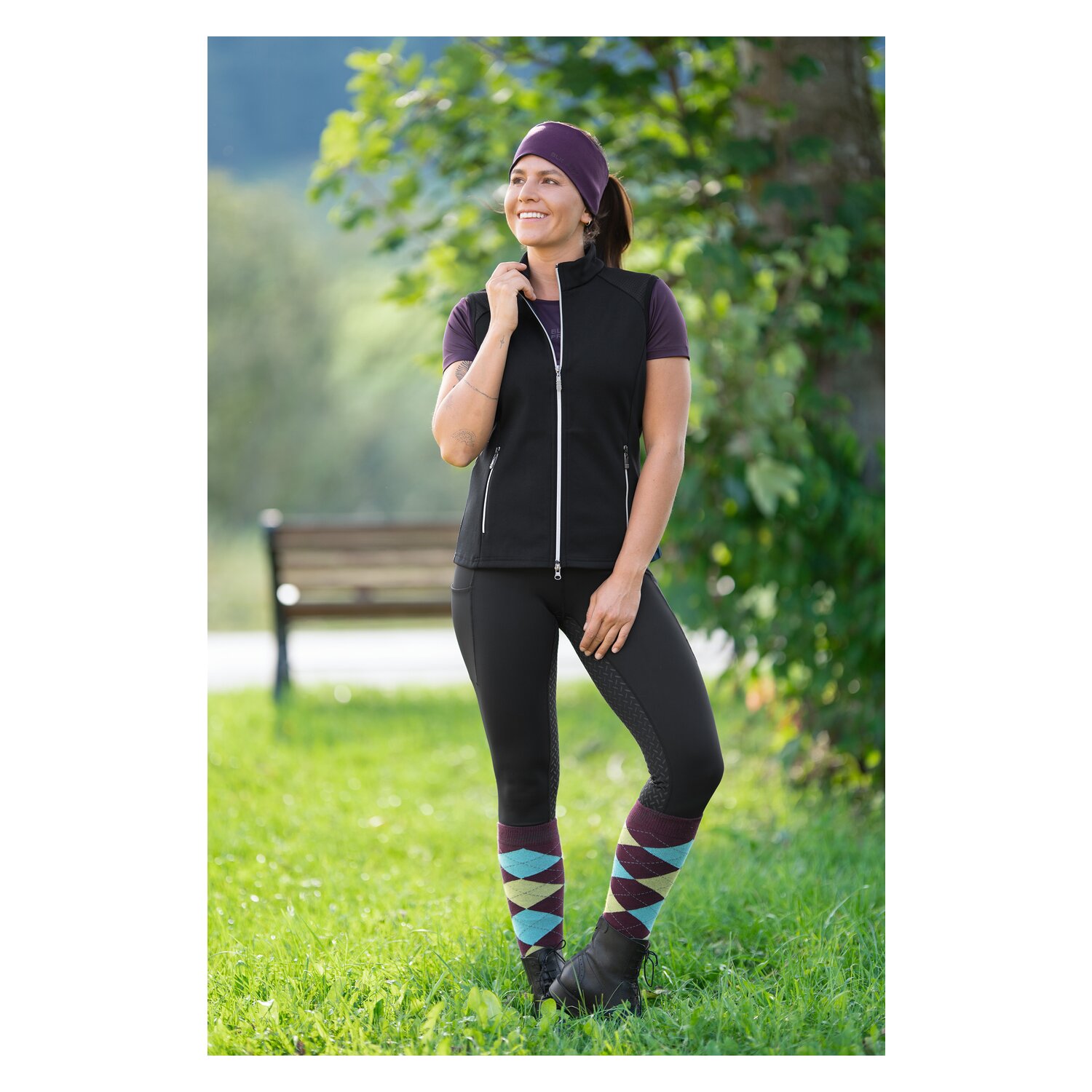black forest Grip-Vollbesatz-Reitleggings – Ansicht 7