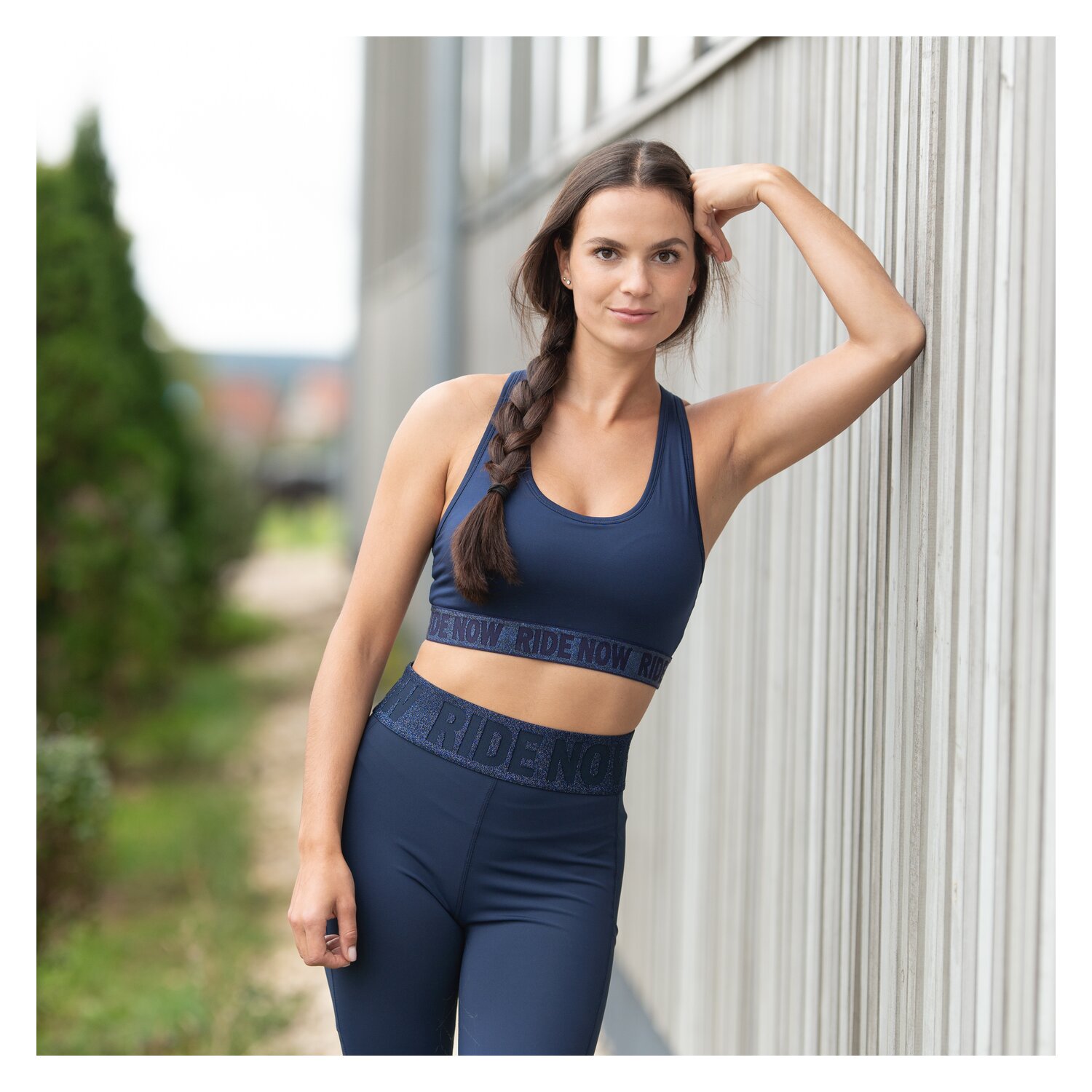 RIDE now Grip-Vollbesatz-Reitleggings mit Mesh – Ansicht 6