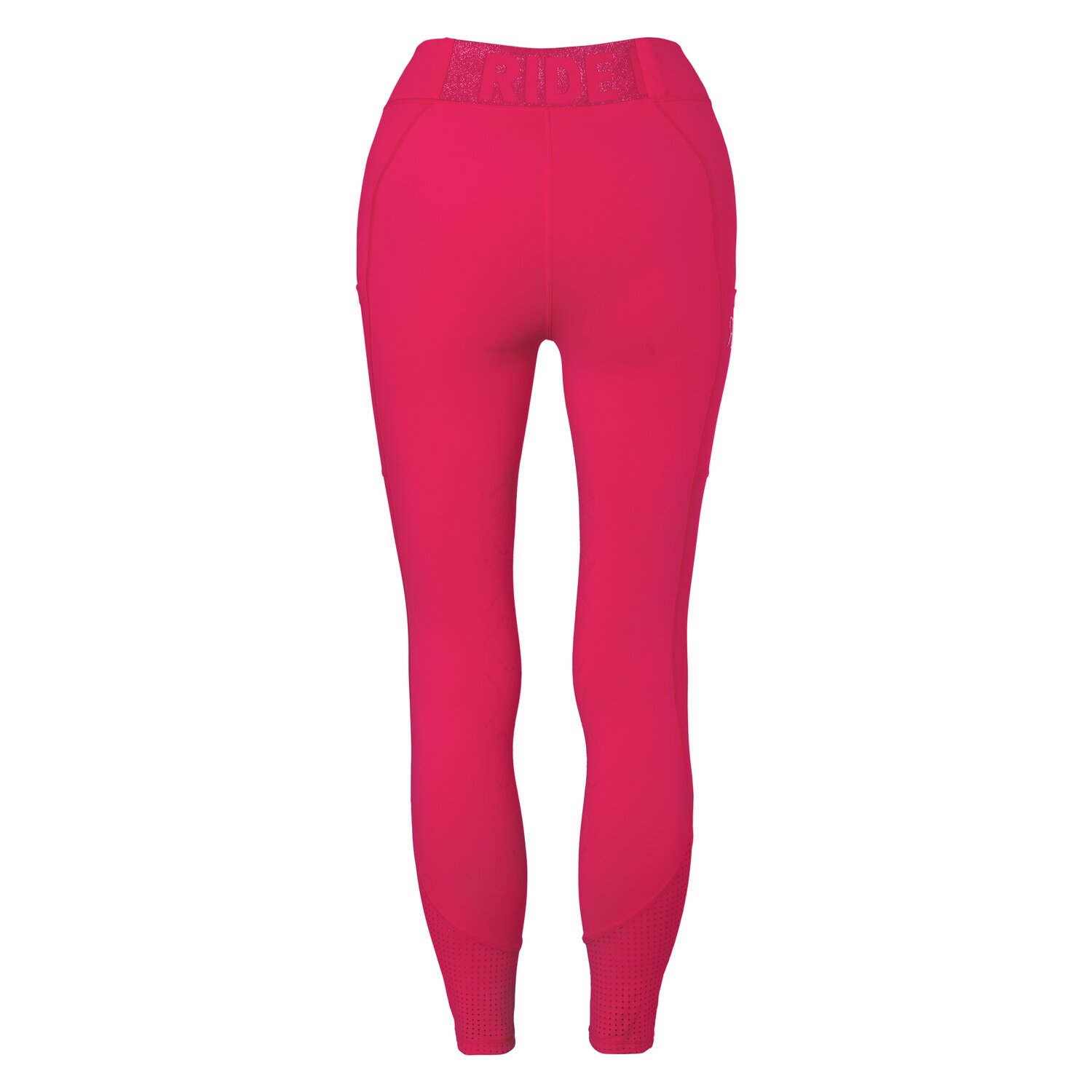 RIDE now Grip-Halbbesatz-Reitleggings mit Mesh – Ansicht 2