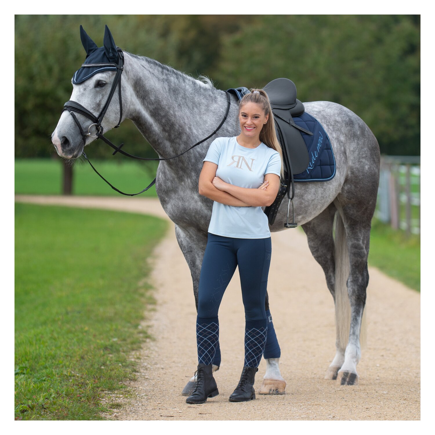 RIDE now Grip-Vollbesatz-Reitleggings – Ansicht 7