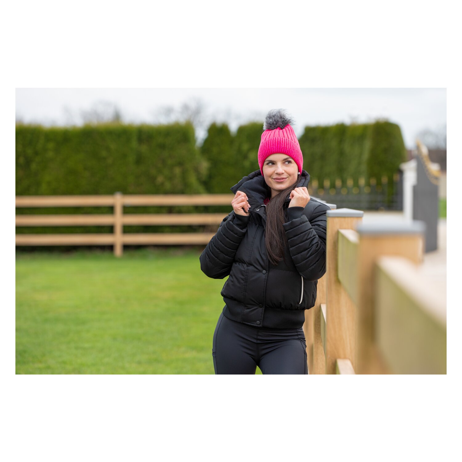 RIDE now Strickmütze mit Glitzersteinchen – Ansicht 3