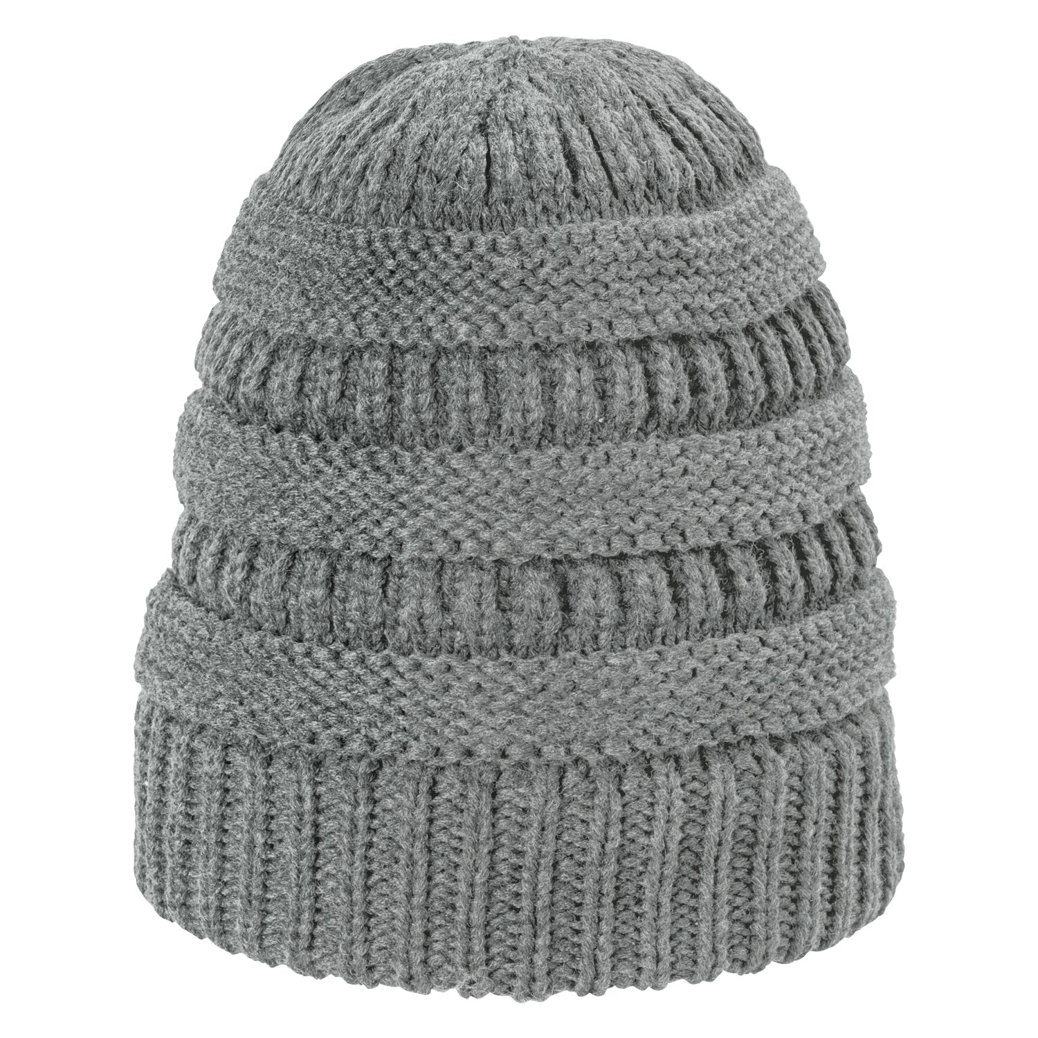 black forest Strickmütze für Haarzopf – Ansicht 1