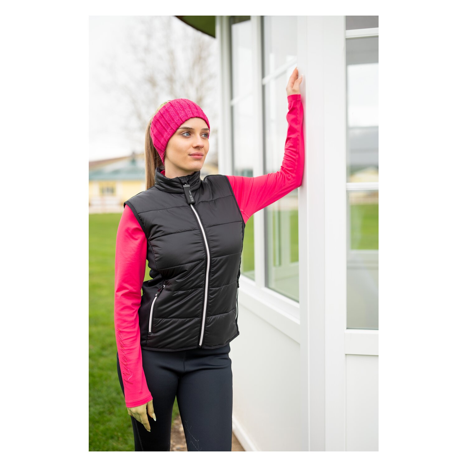 RIDE now Stirnband mit Glitzersteinen – Ansicht 4