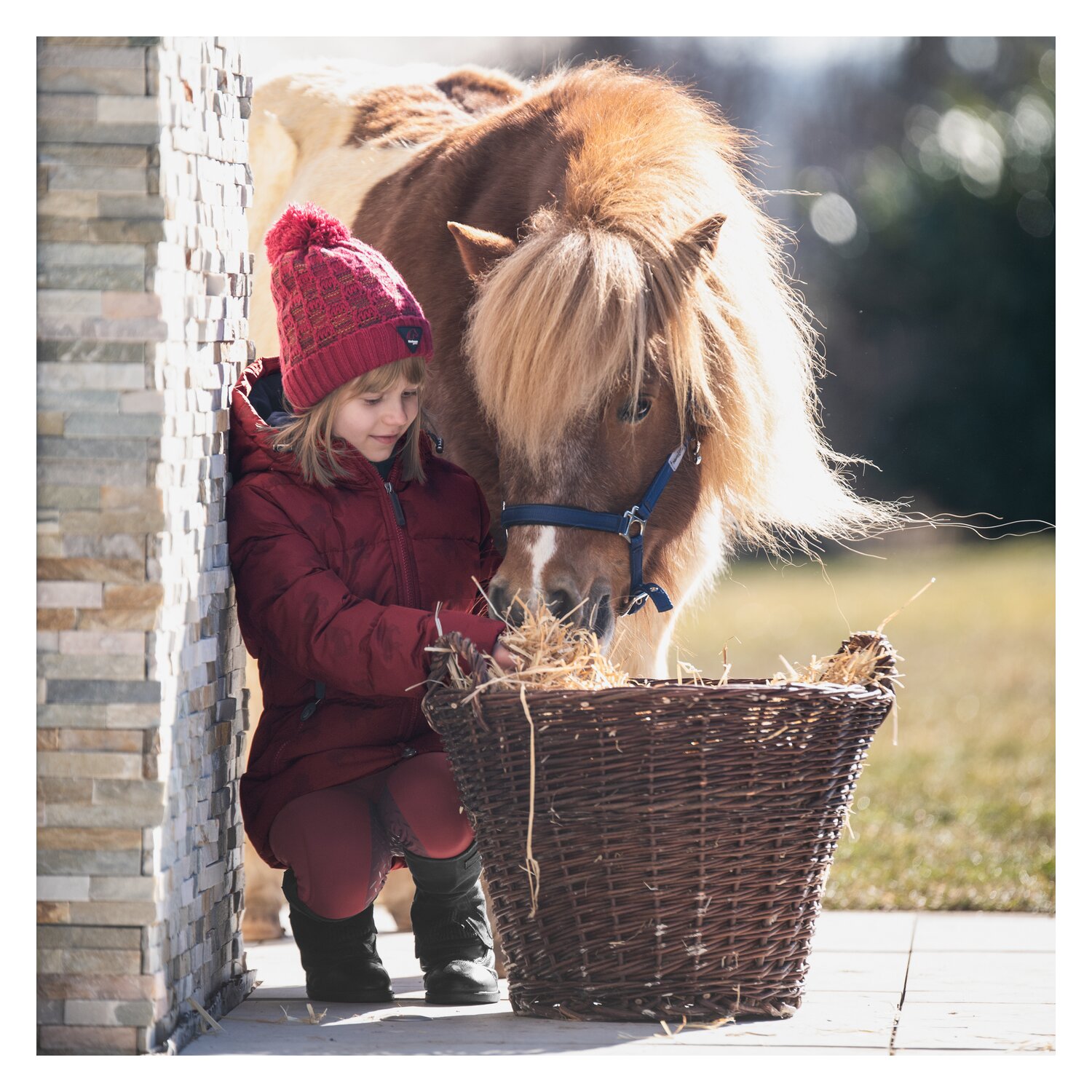 black forest Strickmütze mit Logopatch – Ansicht 2