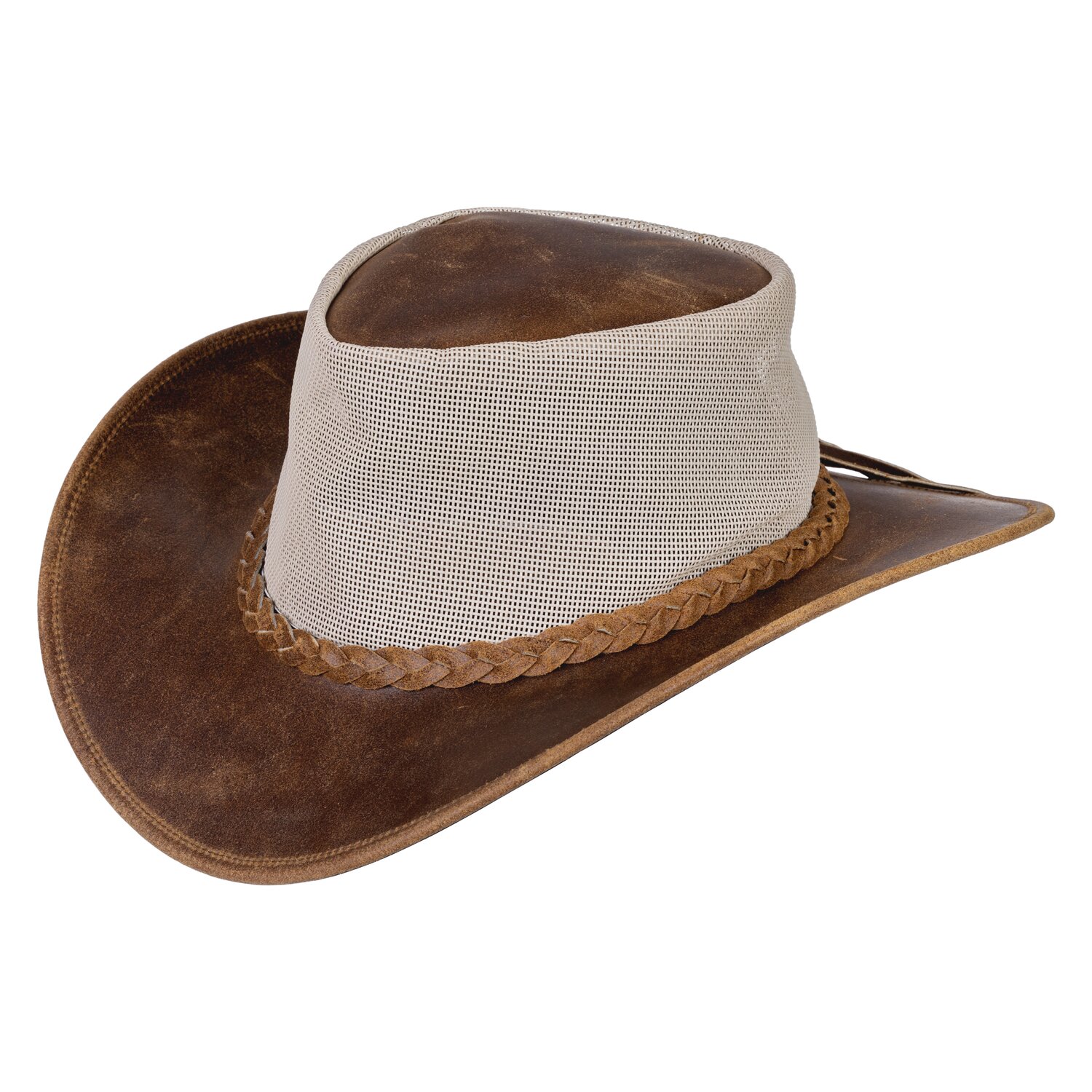 L-pro West Western-Lederhut &ndash; Ansicht 1