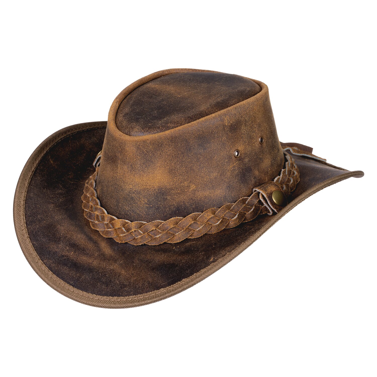 L-pro West Western-Lederhut &ndash; Ansicht 1