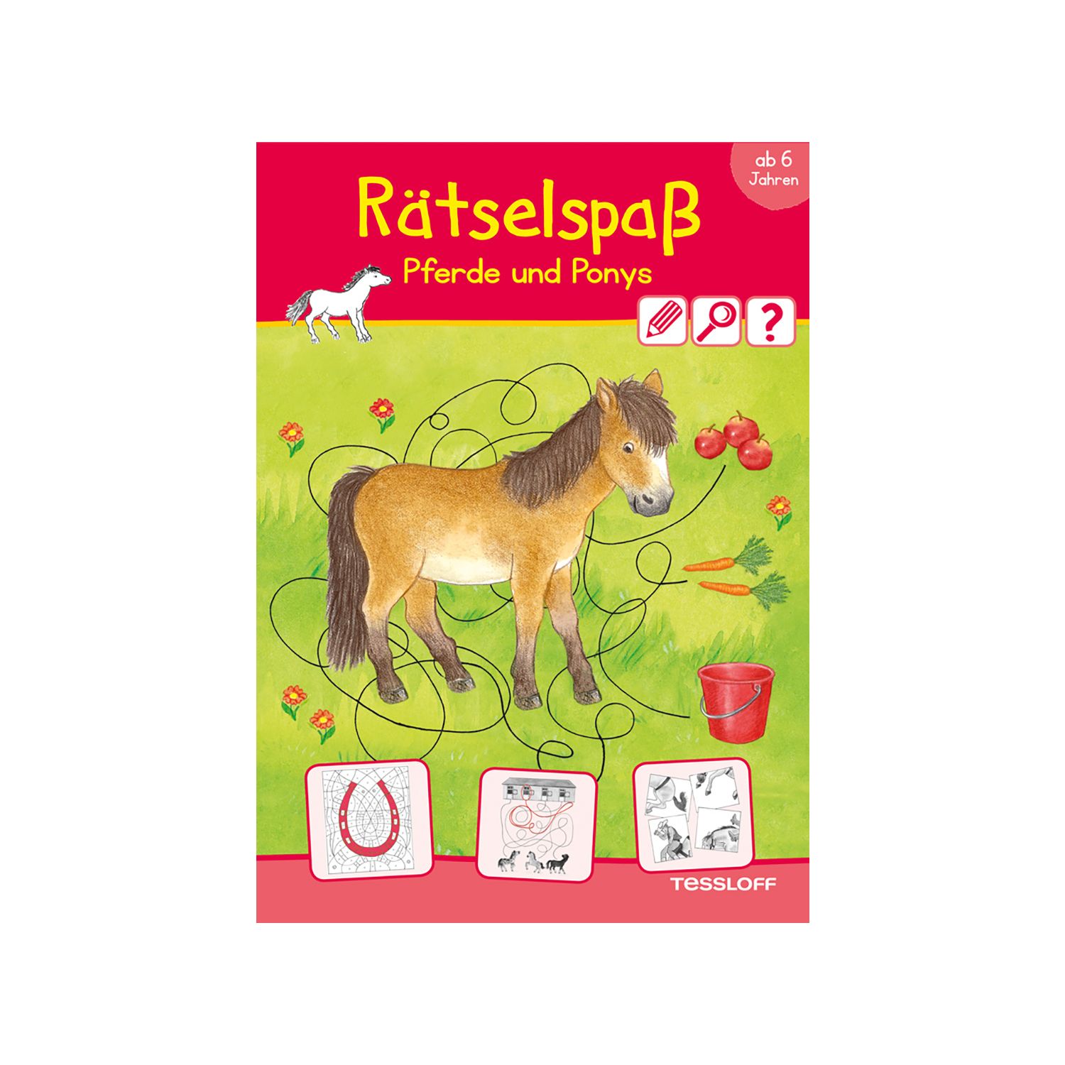 TESSLOFF Rätselspaß Pferd & Pony – Ansicht 1