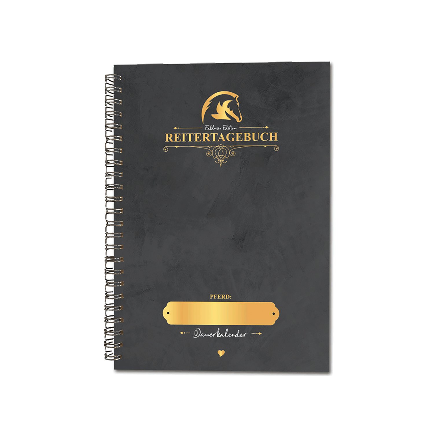 Reitertagebuch - Exklusiv Edition Dauerkalender – Ansicht 1