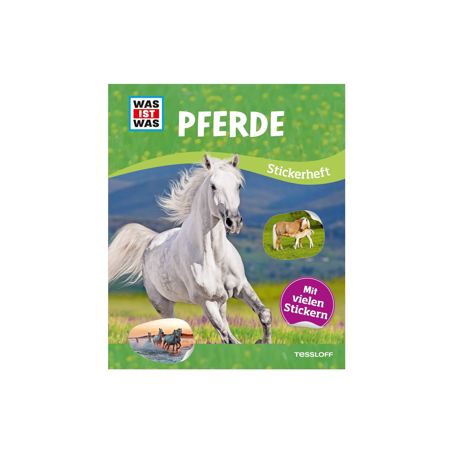 WAS IST WAS Stickerheft Pferde – Ansicht 1