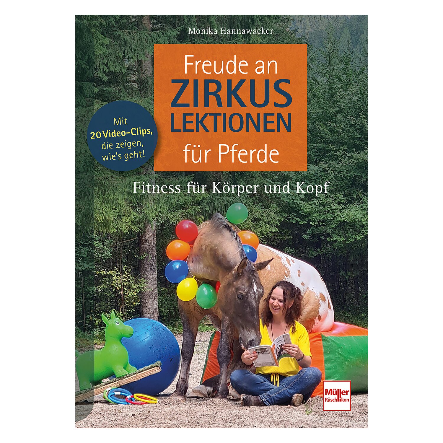 Freude an Zirkuslektionen mit Pferden – Ansicht 1