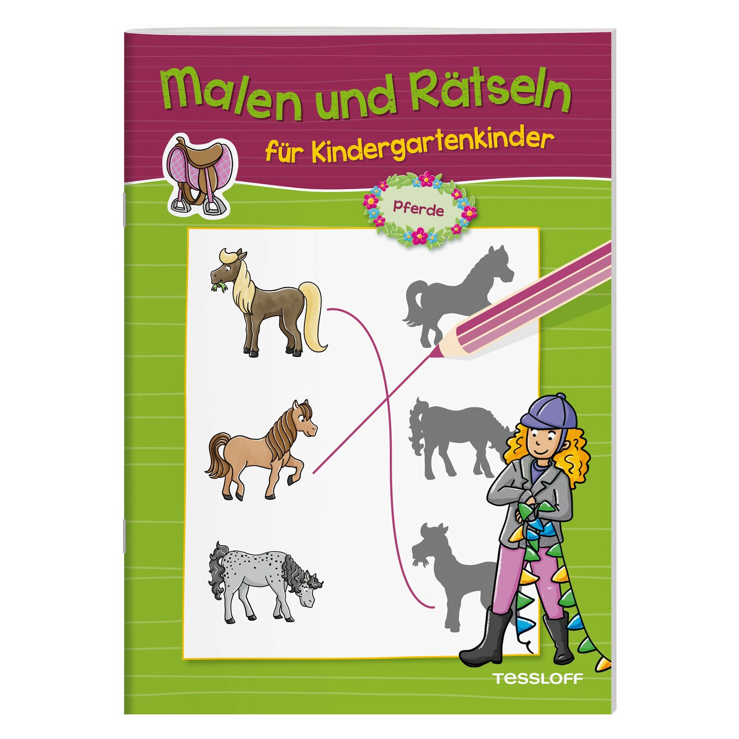 TESSLOFF Malen und Rätseln für Kindergartenkinder – Ansicht 1